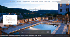 Desktop Screenshot of chateau-de-creissels.com